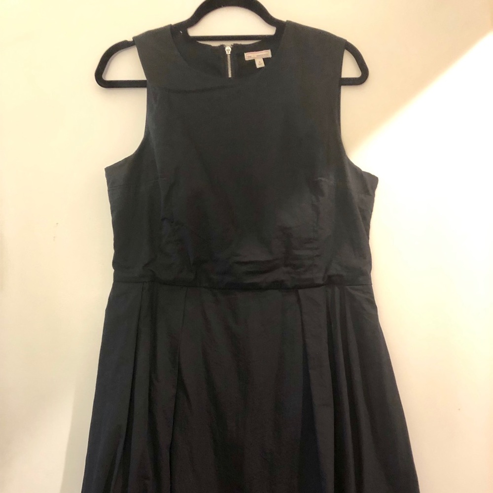 Fit and flare LBD with eyelet detail
